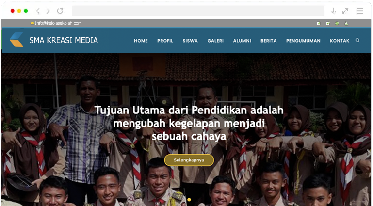 Profile Sekolah Berbasis Web